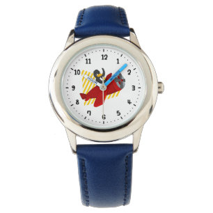 Pinguin-Cartoon-Uhr Armbanduhr
