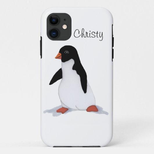 Pinguin Case-Mate iPhone Hülle (Rückseite)