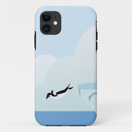 Pinguin Case-Mate iPhone Hülle (Rückseite)
