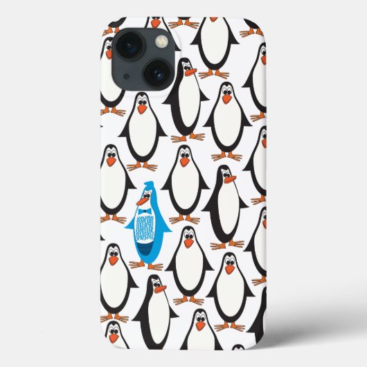 Pinguin Case-Mate iPhone Hülle (Rückseite)