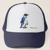 Pinguin Casual Hut Truckerkappe (Vorderseite)