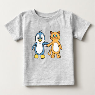 Pinguin Cats Baby T-shirt
