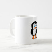 Pinguin-Charakter Kaffeetasse (Vorderseite Links)