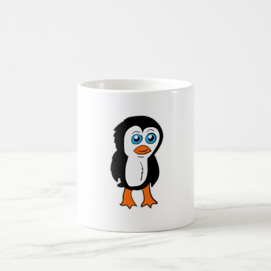 Pinguin-Charakter Kaffeetasse (Mittel)