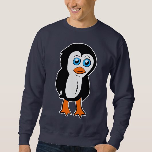 Pinguin-Charakter Sweatshirt (Vorderseite)