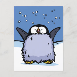 Pinguin Chick Happy Post Card Postkarte