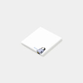 Pinguin Chick - Nachhinweise Post-it Klebezettel (angewinkelt)