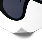 Pinguin Chick Nah Up Poster (Ecke)