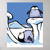 Pinguin Chick Slide Poster (Vorne)