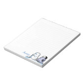 Pinguin Chick Snow Note Pad Notizblock (Rotiert)