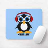 Pinguin chillin mousepad (Mit Mouse)