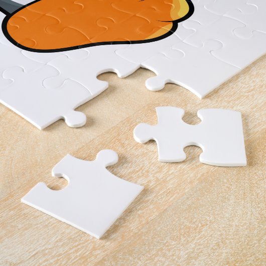 Pinguin Cinema Brille Trinktasse Puzzle (Seite)