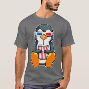 Pinguin Cinema Brille Trinktasse T-Shirt