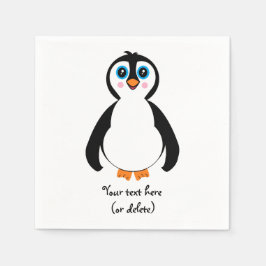 Pinguin Cocktail-Papierservietten Serviette