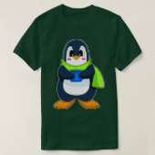 Pinguin Coffee Cup T-Shirt (Design vorne)