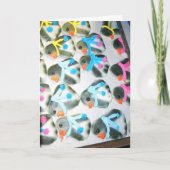 "Pinguin Cookies" Weihnachtskarte Nr. 3 Karte (Vorderseite)