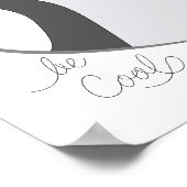 Pinguin - Cool sein Poster (Ecke)