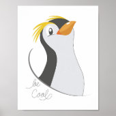 Pinguin - Cool sein Poster (Vorne)