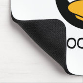 Pinguin - cooles Kind Mousepad (Ecke)