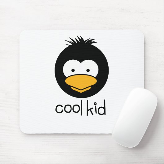 Pinguin - cooles Kind Mousepad (Mit Mouse)