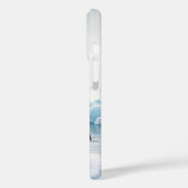 Pinguin Couple auf einem Eisberg Case-Mate iPhone Hülle (Rückseite / Links)