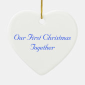 Pinguin Couple Christmas Ornament (Hinten)