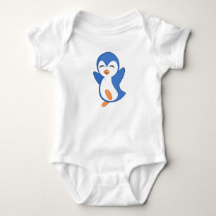 Pinguin Dancing Baby Strampler