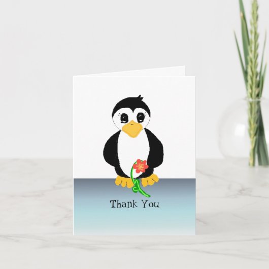 Pinguin Danke (Vorderseite)