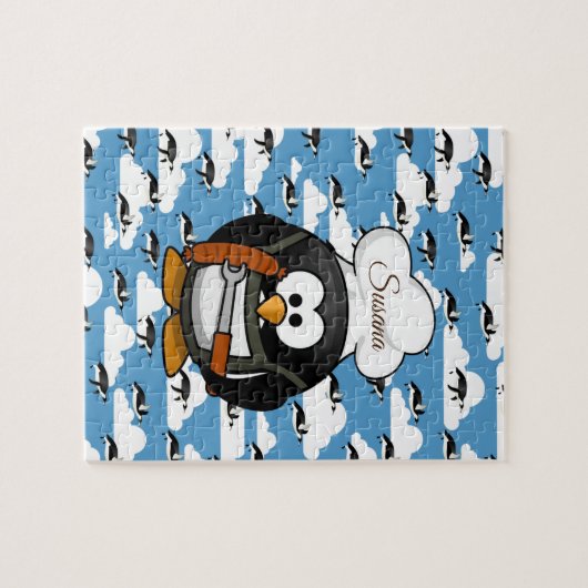 Pinguin Decorative Jigsaw Puzzle (Horizontal)