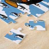 Pinguin Decorative Jigsaw Puzzle (Seite)