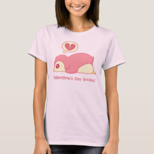Pinguin der Anti--Valentinsgrüße Tages T-Shirt
