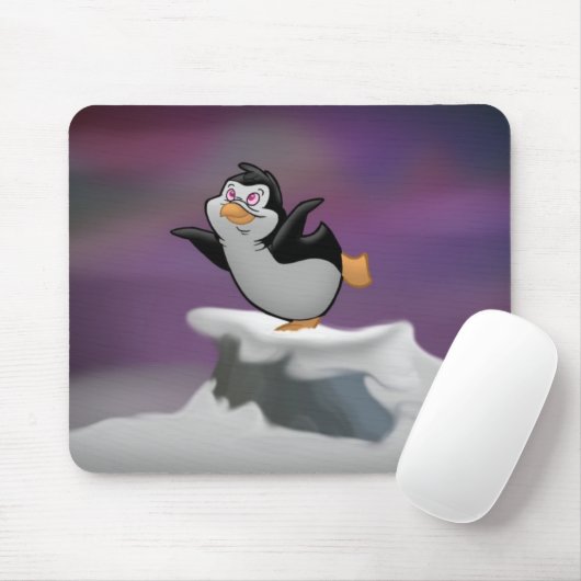 Pinguin, der Mousepad träumt (Mit Mouse)