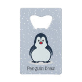 Pinguin Design Flaschenöffner (Rückseite)