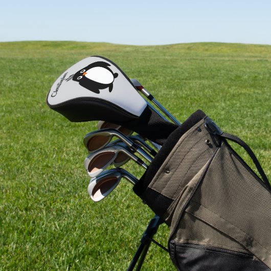 Pinguin-Design Golf Headcover (In SItu)