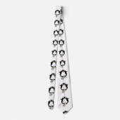 Pinguin-Design-Krawatte Krawatte (Rückseite)