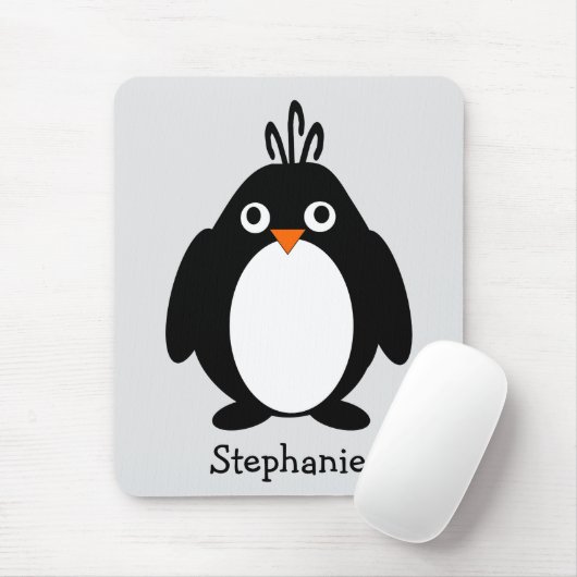 Pinguin-Design Mousepad (Mit Mouse)