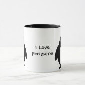 Pinguin Design Personalisiert Tasse (Zentrum)
