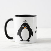 Pinguin Design Personalisiert Tasse (Links)