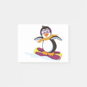 Pinguin-Design Post-it Klebezettel