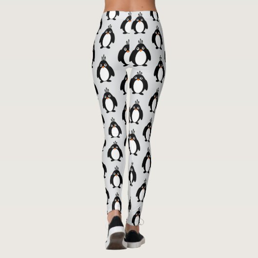 Pinguin Design wählen Sie Hintergrundfarbe Leggings (Rückseite)