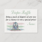 Pinguin Diaper Raffles Tickets (Vorderseite)