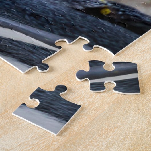 Pinguin Dinner mit Familie, Jigsaw Puzzle (Seite)