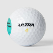 Pinguin Diving Golfball (Logo)