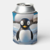 Pinguin Dosenkühler (Kanne Rückseite)