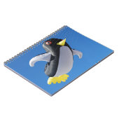 Pinguin-Drachen Notizblock (Linke Seite)