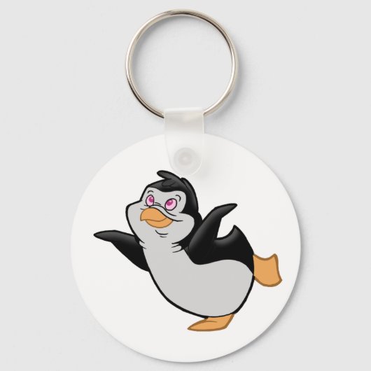 Pinguin Dreaming Schlüsselanhänger (Vorderseite)