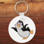 Pinguin Dreaming Schlüsselanhänger (Vorderseite)