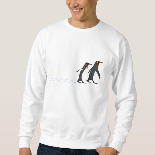 Pinguin druckt Sweatshirt (Vorderseite)