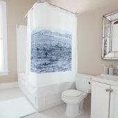 Pinguin Duschvorhang (Beispiel)