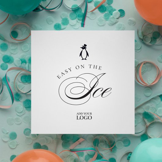 Pinguin Easy on Ice Bar Restaurant Serviette